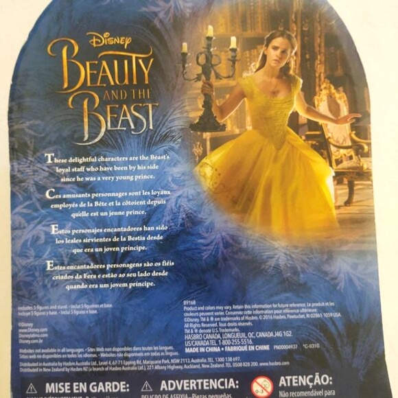 NWT🥀Disney🌹Beauty & The Beast: Miniature "Castle Friends" Collection - Picture 4 of 6